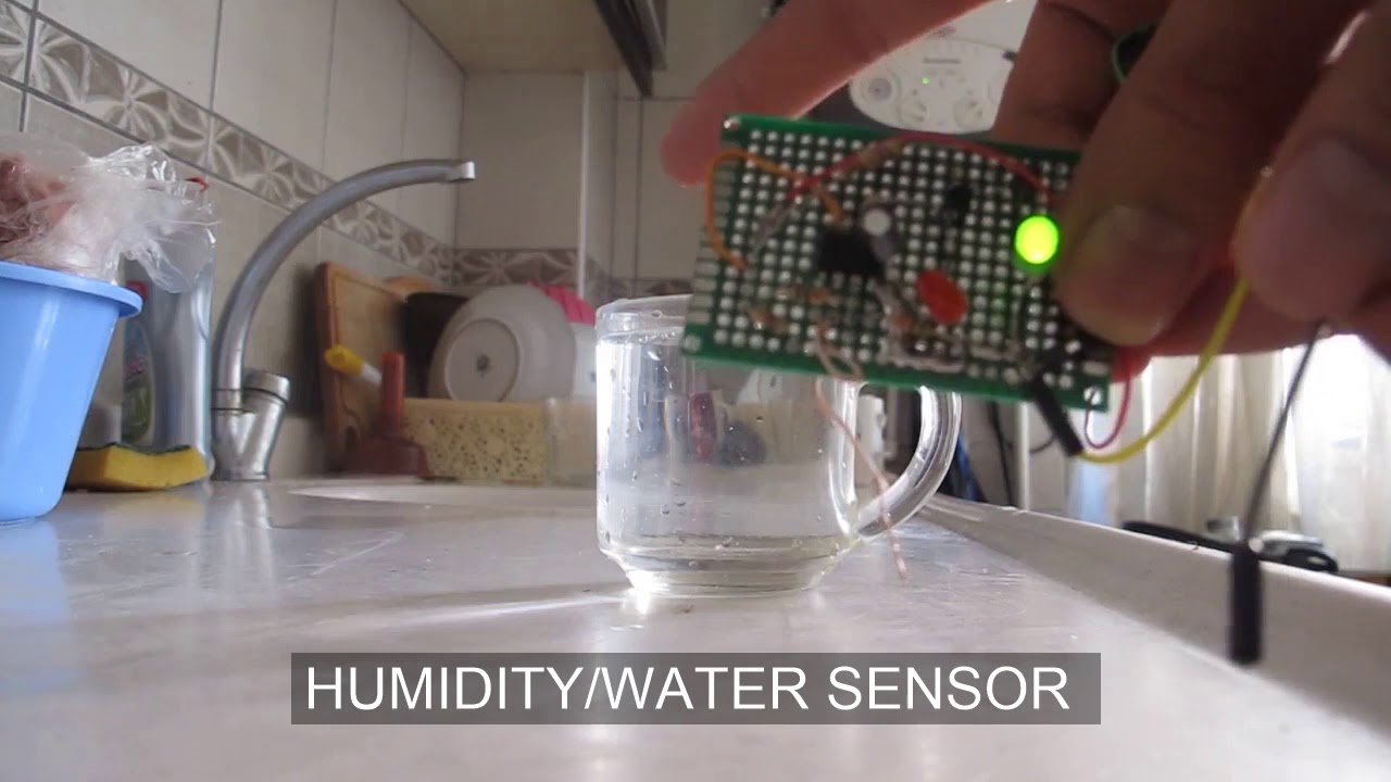 HUMIDITY / WATER SENSOR - YouTube