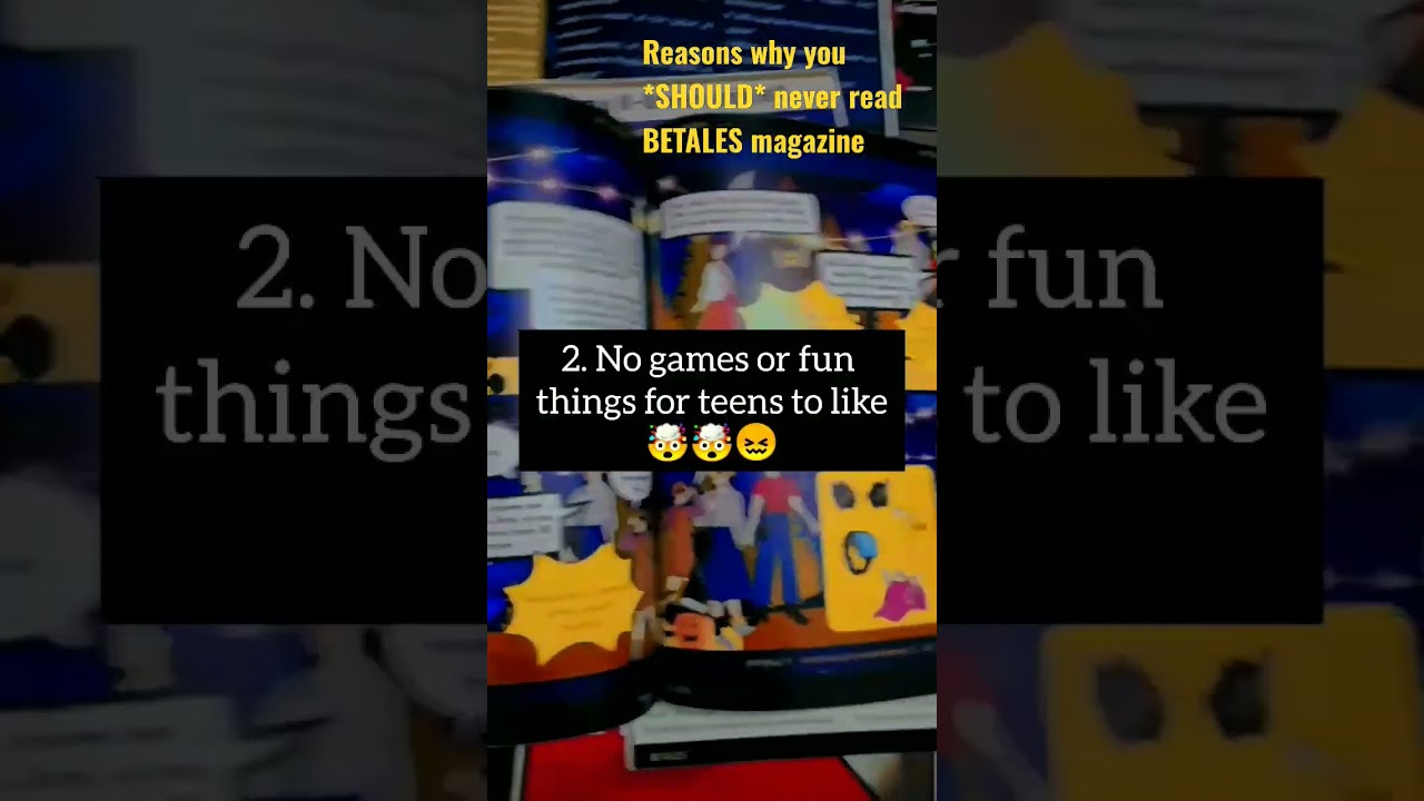 *Do you think our magazine has nothing mentioned in the caption?* 