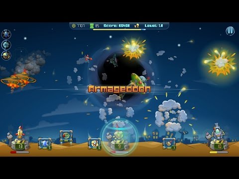 Galactic Missile Defense gameplay trailer