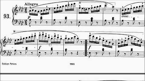 Con Brio Exam (CBE) Grade 3 Czerny Op.599 No.93 Sheet Music