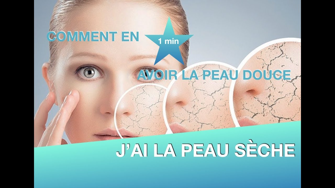 COMMENT en 1 min, ne plus avoir la PEAU SÈCHE - YouTube