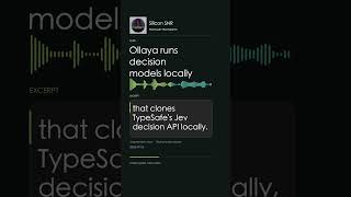 Ollaya runs decision models locally | Silicon SNR 2026-09-26