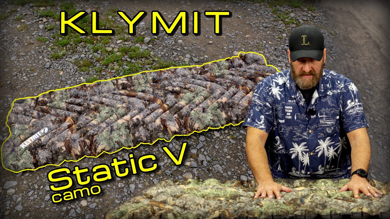 Nothing but hot air? - the KLYMIT Static V Camo sleeping pad - YouTube