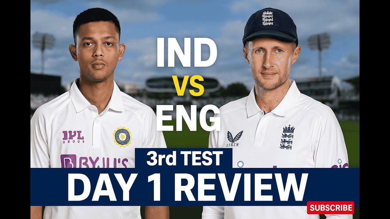 No Bazball, No Breakthroughs India vs England Settle | Day 1 Review