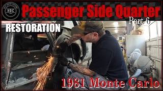 1981 Monte Carlo Passenger Side Quarter Part 6 #montemonday #montecarlobuild #halfdozencustoms