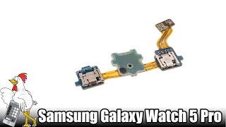Guía del Samsung Galaxy Watch5 Pro: Cambiar pulsadores laterales y micrófono