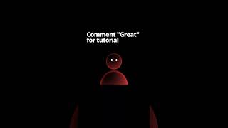 Reactive gradient character in alight motion #freelancer #videoeditor #tutorial #motiongraphic