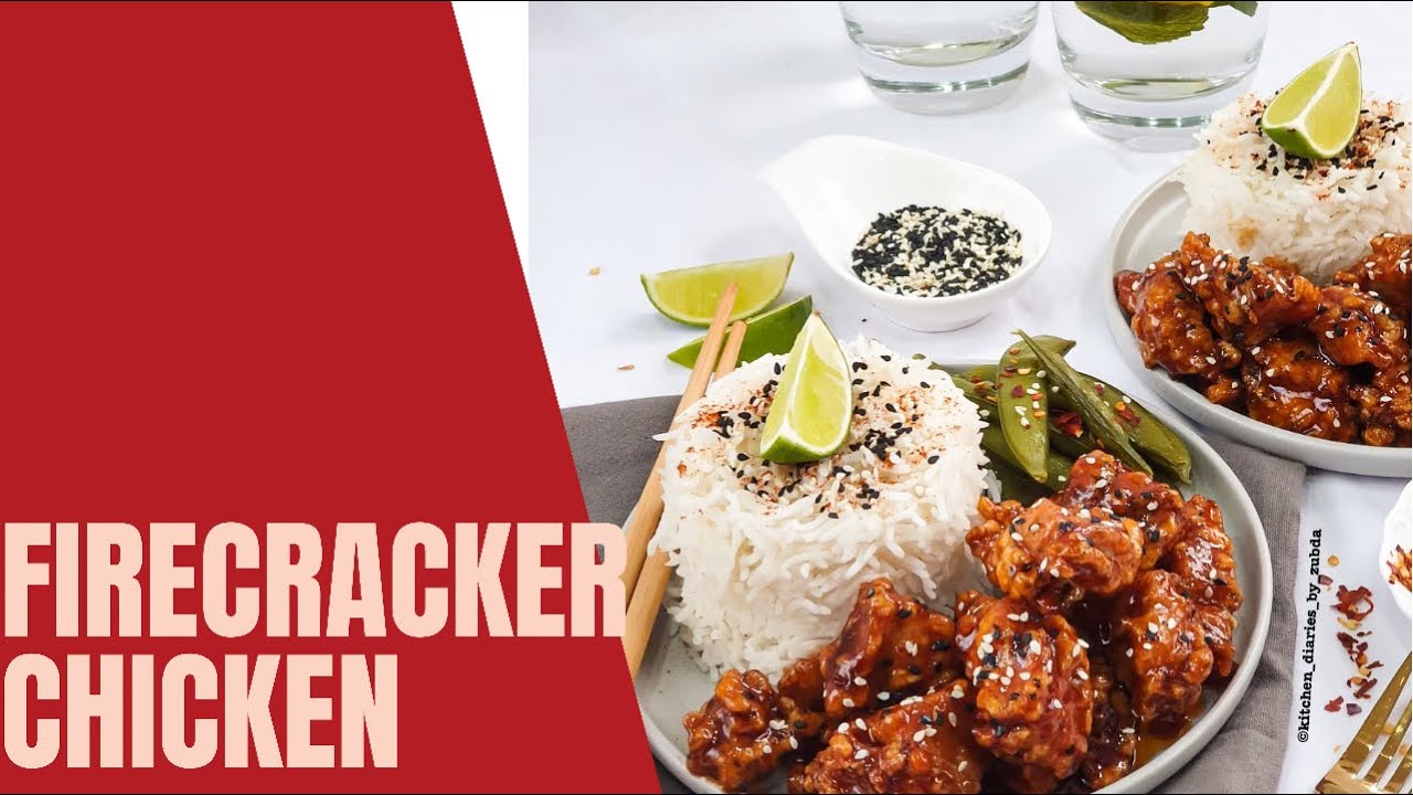 Firecracker Chicken / How to make Chinese Takeaway Restaurant style Homemade Firecracker Chicken