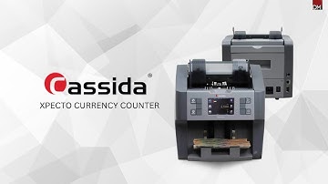 Cassida Xpecto: The Ultimate Multi-Currency Banknote Counter!
