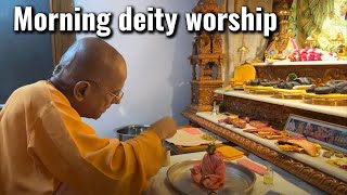 Morning deity worship | 16 Mar 2023 | Srila Gopal Krishna Goswami