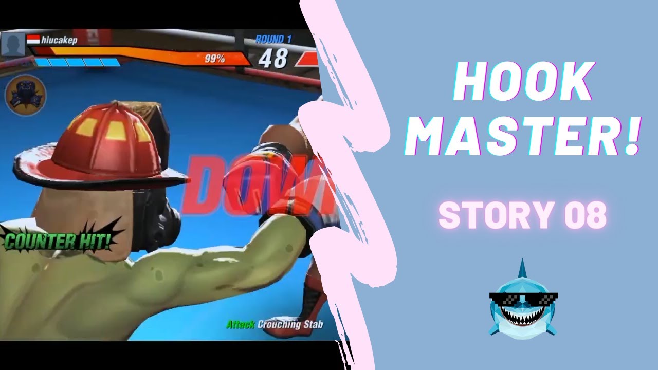 HOOK MASTER! - Story Mode 8 Step by step - BoxingStar - Boxing Star