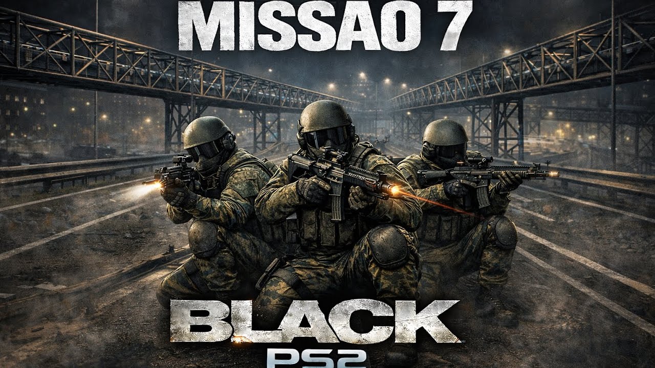 BLACK PS2: Missão 7: A brutal e imperdível missão. #viral 