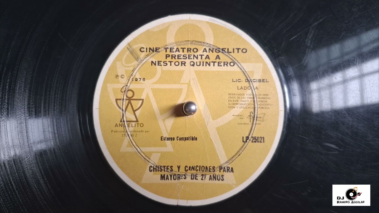 Néstor Quintero - Pecos Bill Chistes y canciones Lado  A #Humor #1976 #estéreo #EdiciónEcuatoriana