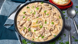 Keto Beef Stroganoff