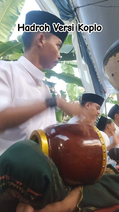 Asek! Hadroh Koplo Versi Halal Wkwk