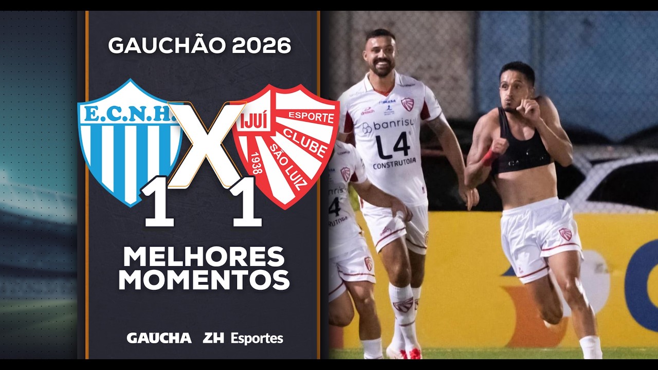 NOVO HAMBURGO 1x1 SÃO LUIZ | MELHORES MOMENTOS | FINAL DO TROFÉU FARROUPILHA | 06/03/2026