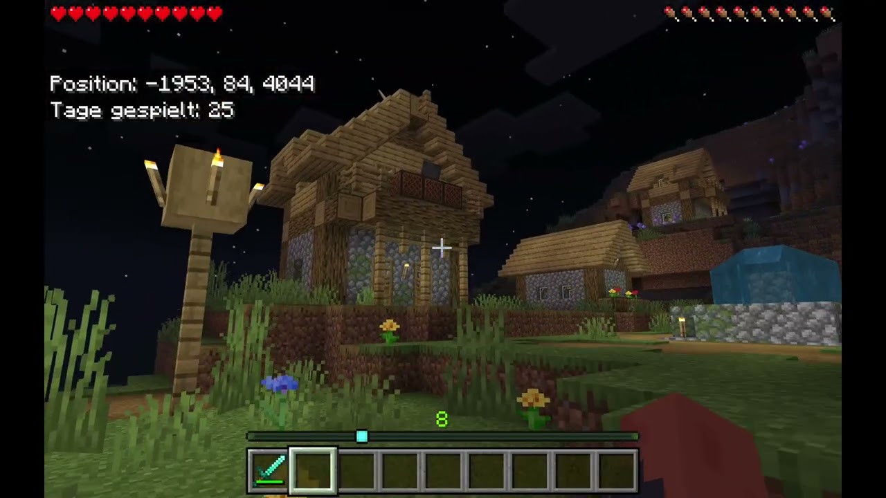 Zu mir ins Dorf ist face smiledcake gekommen und er hat mir mein Haus geklaut.