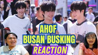 AHOF - BUSKING IN BUSAN REACTION