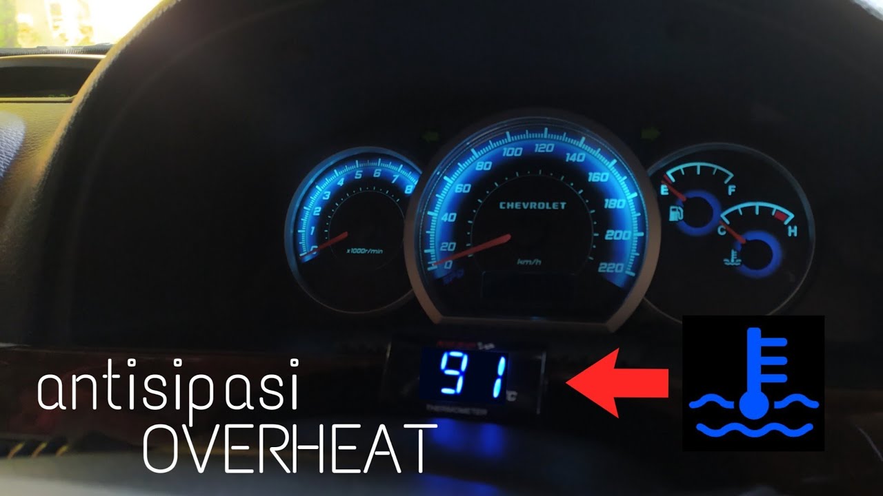 Pasang WATER TEMPERATURE RADIATOR Mobil - YouTube