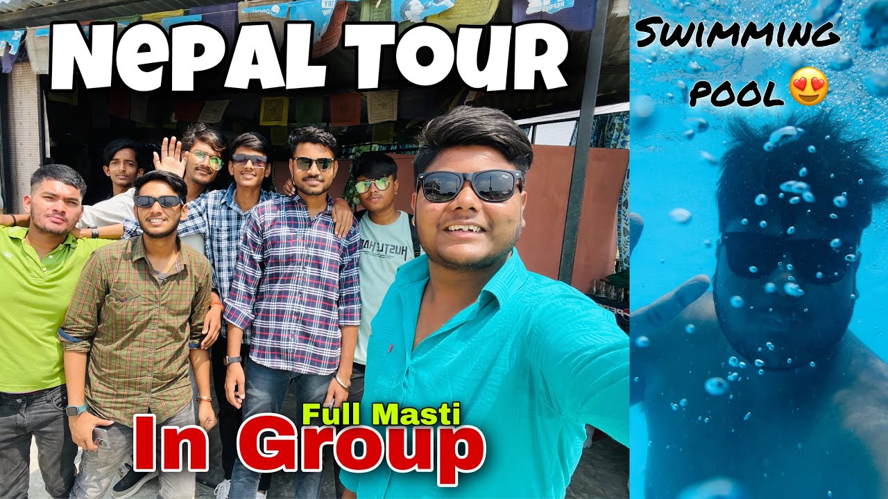 Water Park 💦 PART 1 || 🇳🇵Nepal Tour In Group || Akshit Raj || - YouTube