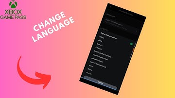 How to change xbox game pass language