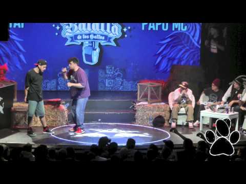 Papo Mc vs Tai - Batalla de los Gallos Red Bull 2013 Cuartos de Final Argentina