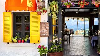 Seaside Cafe Ambience & Bossa Nova Music, Ocean Wave Sounds For Work, Study & Relax by Cozy Cafe Ambience 1,562 views 2 years ago 8 hours, 5 minutes