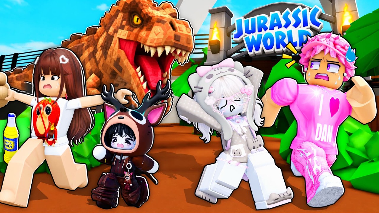 ATRAPADOS EN UN MUNDO DE DINOSAURIOS! 😰🦖