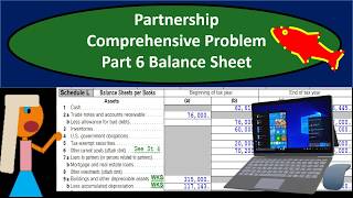 Partnership Comprehensive Problem Part 6 Balance Sheet Comp 6