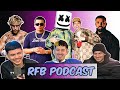 Rfb podcast  peso pluma x jop x marshmello drake lossing 400k bet jake paul vs tommy fury