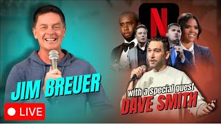 Diddy Sentenced, Elon Slams Netflix, Charlie Kirk Text!?, Special Guest Dave Smith | Jim Breuer LIVE