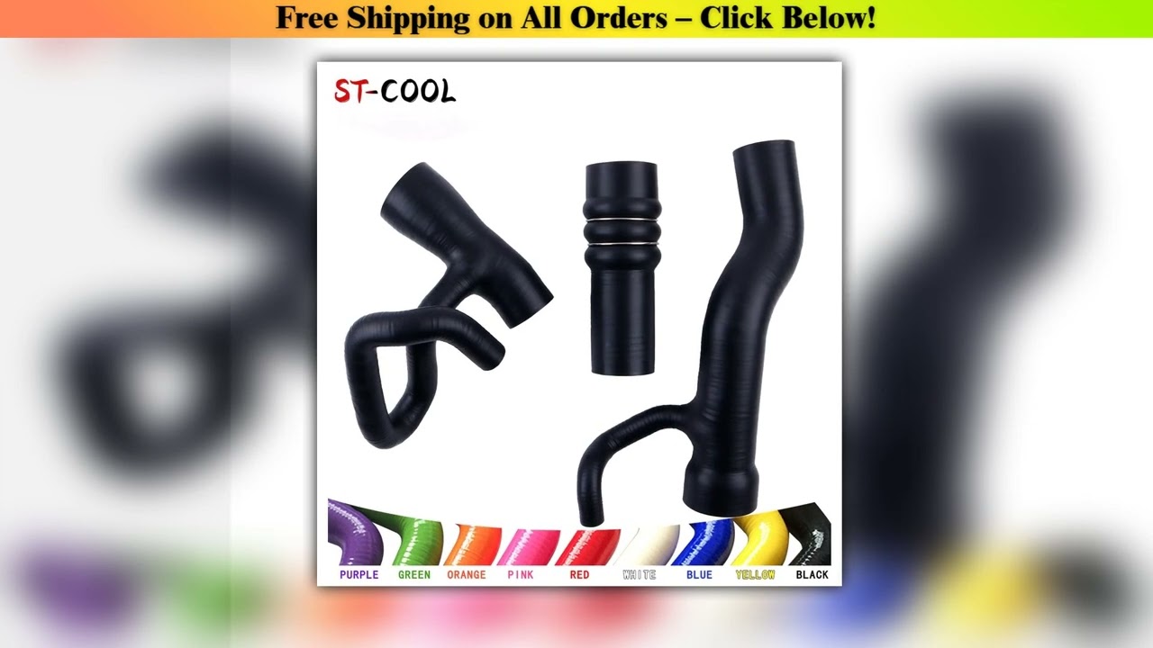 For 1991-1997 Audi S4 S6 C4 2.2L 20VT AAN R5 Non-UK Turbo Silicone Intercooler Hoses 1992 1993