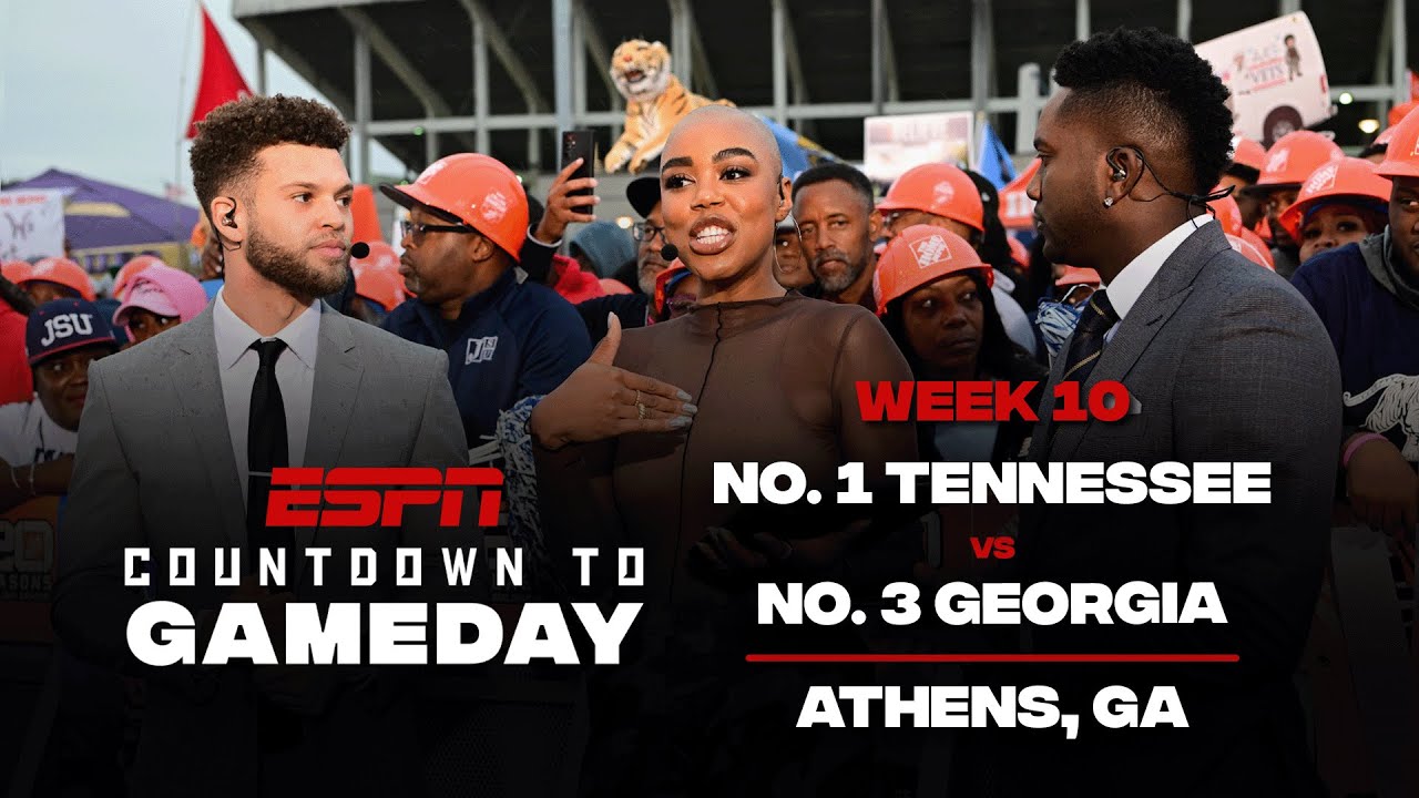 Get Up; It's Gameday! No. 3 Georgia vs No. 1 Tennessee