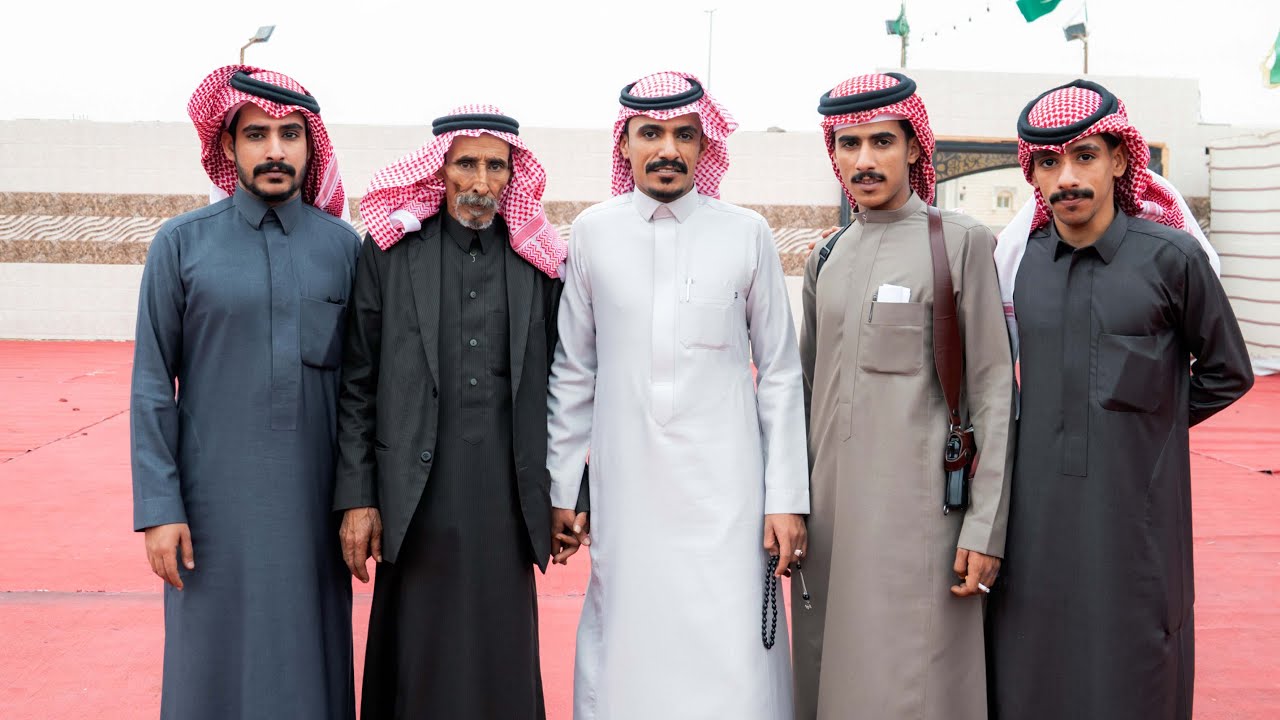 حفل قبيلة العمران لشيخ العفوزايد بن سالم العطوي - الاستقبال -4k