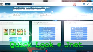 Quick Look At The JNET Site screenshot 5