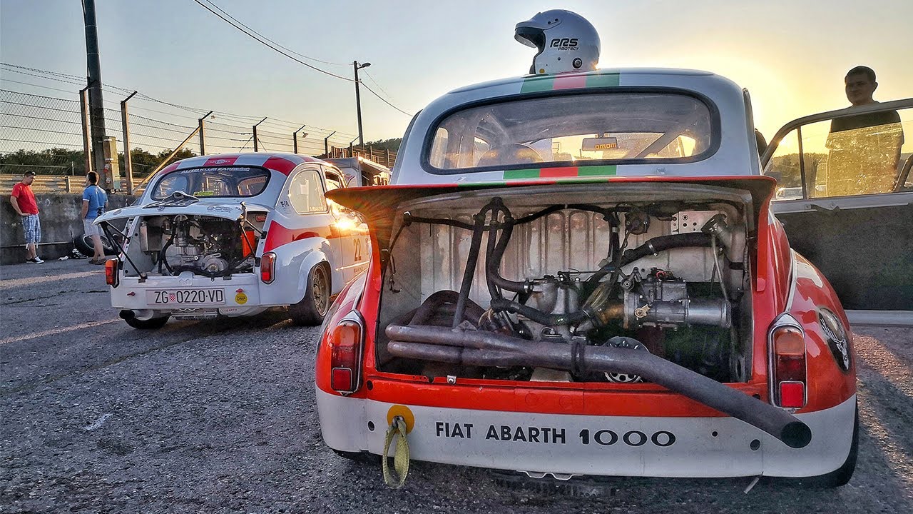 ORIGINAL FIAT ABARTH 1000 TCR (ex. Maurizio Campanini, Team Tessaro...) @ 1. Grobnik Abarth Day