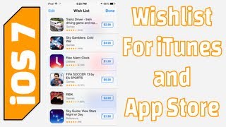 How To Use iTunes Wishlists in iOS 7 screenshot 5