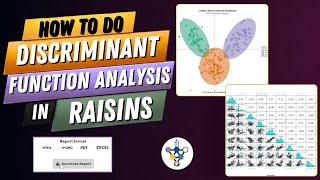 RAISINS Discriminant Function Analysis Quick Tutorial | Statoberry 
