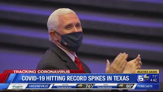 Faced with surging coronavirus cases and hospitalizations that have
made texas one of the nation's virus hotspots, gov. greg abbott on
thursday halted electi...
