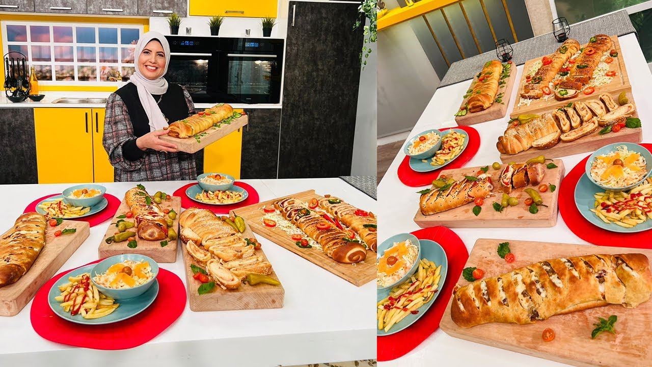 العزومة مع الشيف فاطمة أبو حاتي | حلقة خاصة عن طريقة عمل سترومبولي بحشوات مختلفة