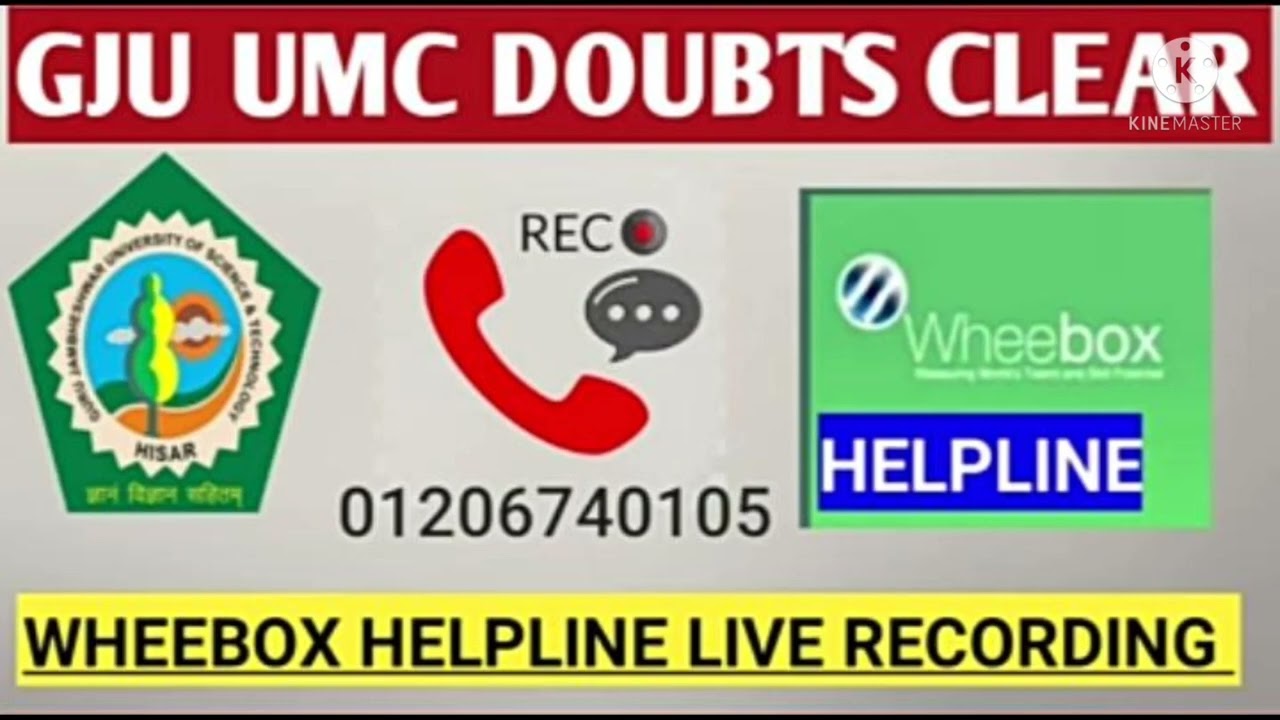 GJU UNIVERSITY UMC ONLINE EXAM all doubts are clear Related UMC 