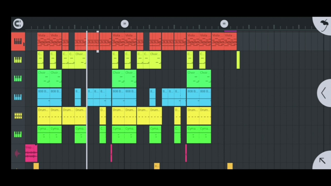 How to make a simple 🔥 trap beat [no kick] in fl studio mobile ...
