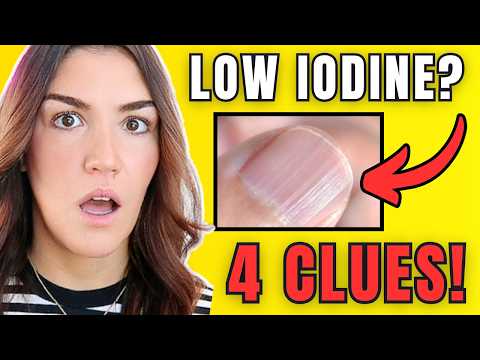 4 Subtle Signs of Iodine Deficiency That Show Up in Your Skin, Hair & Nails