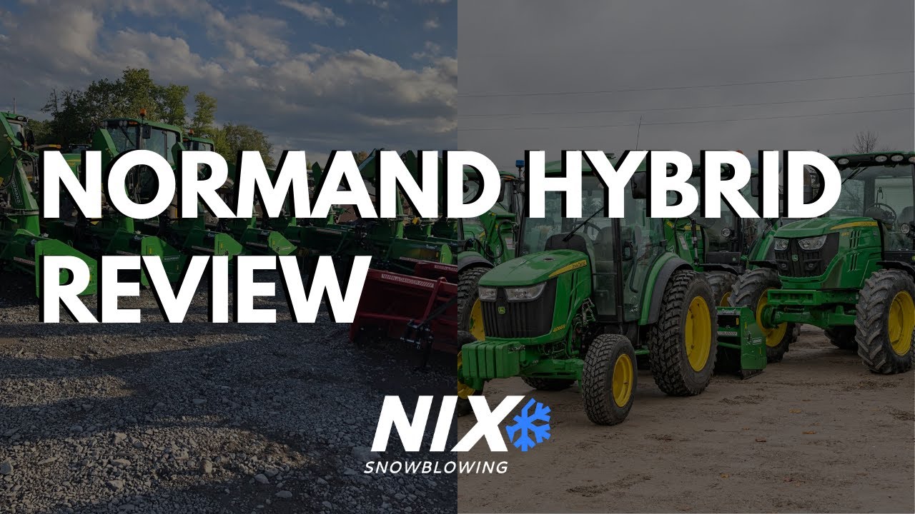Normand Hybrid Snowblower Review 82", 92", 100" YouTube
