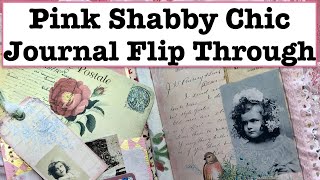 Pink Lap Book Junk Journal Flip Through #junkjournal