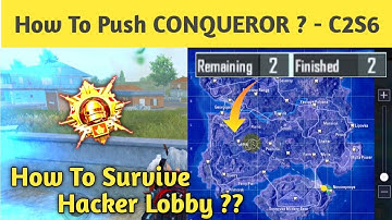 🔥How To Push Conqueror?? | Solo Rank Push Tips & Tricks C2S6 | GujjuXproYT