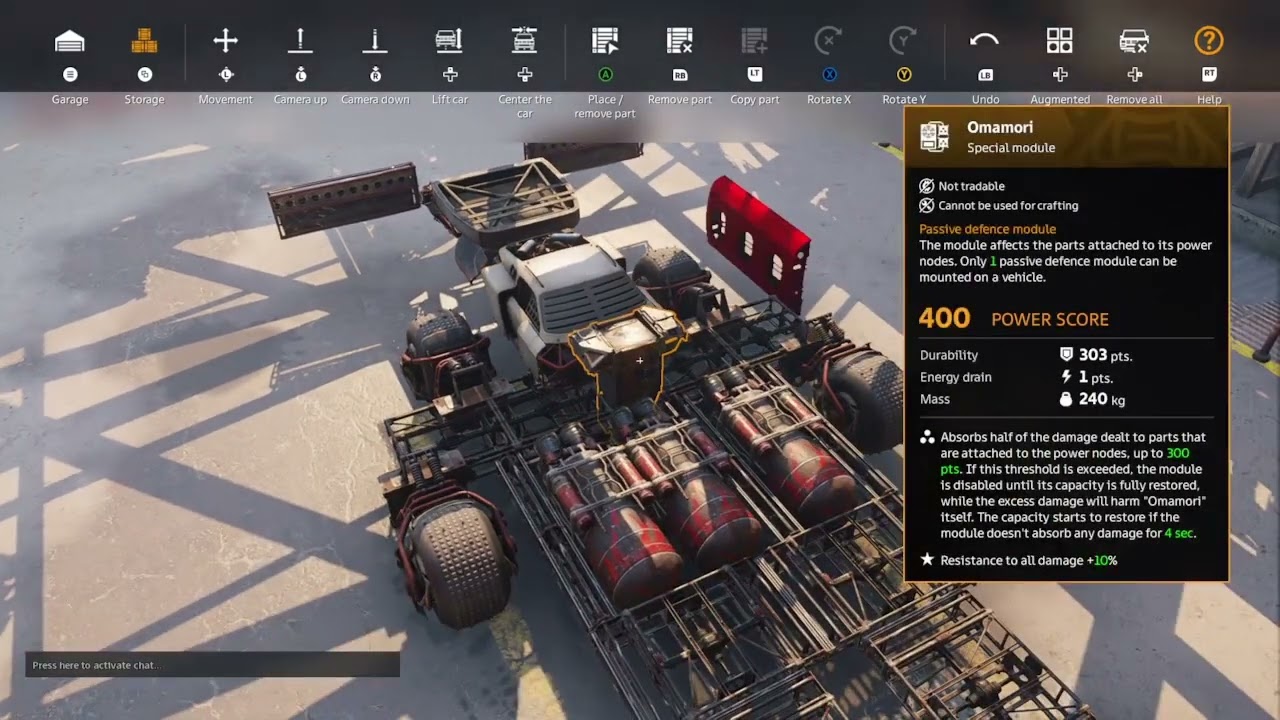 Crossout - How to build Hermes Cockpit Breaker (booster breaker)