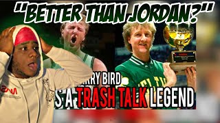 LEBRON FAN REACTS TO LARRY BIRD TRASH TALKING