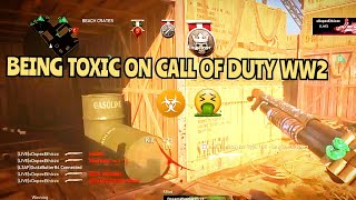 toxic on SHIPMENT in CALL OF DUTY WW2.. (COD WW2)