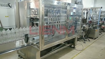 Cosmetics/Liquid Detergent Machines-Full Auto Filling Capping Boxes Packing Palletizing Line.